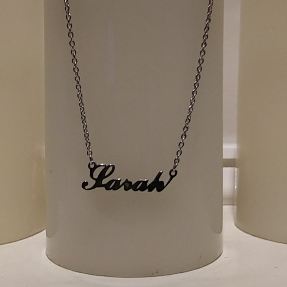 Sarah Name Necklace